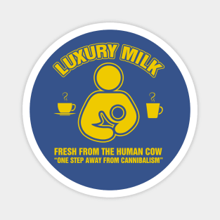 Luxury Milk from the Human Cow Magnet